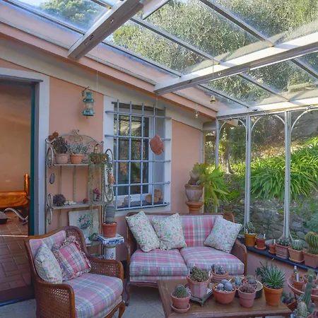 빌라 Villa In Rapallo With Sea View And Olive Yards, Cleaning Included 라팔로
