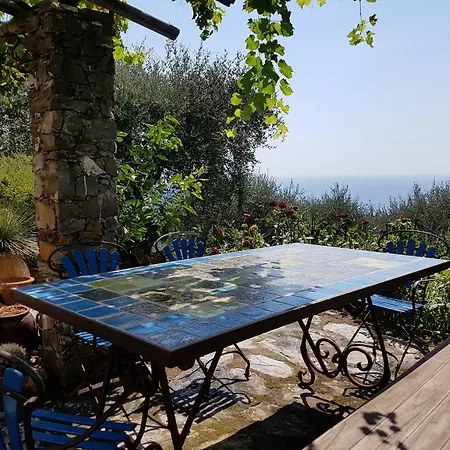 Villa In Rapallo With Sea View And Olive Yards, Cleaning Included